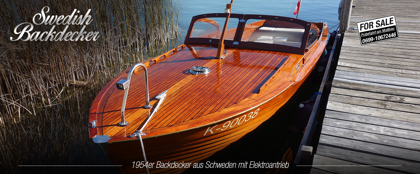 Elektroboot Backdecker