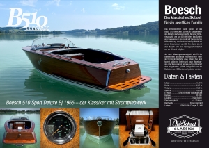 PosterA4_B510 Poster Elektroboot Boesch 510