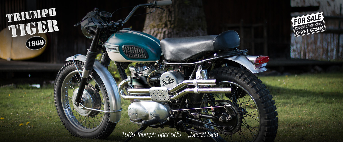 Triumph Tiger 500 Desert Sled