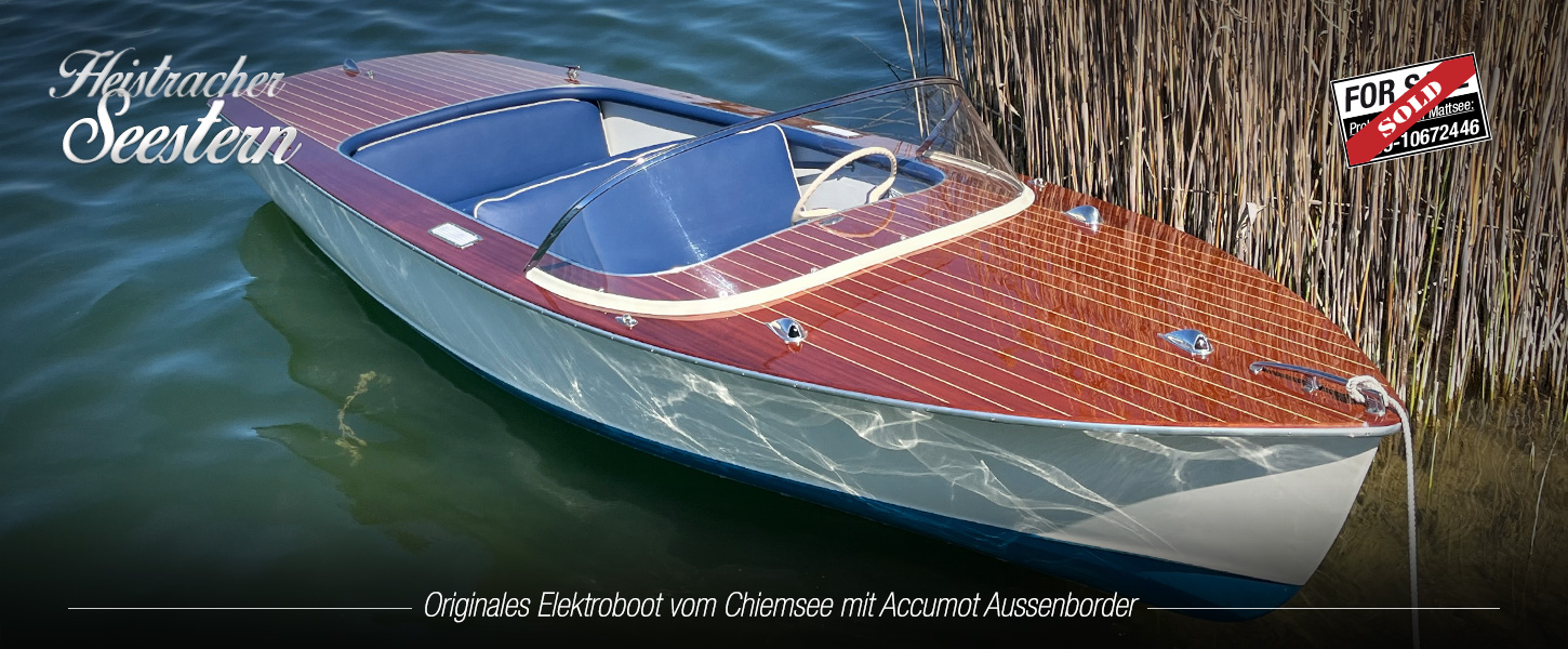 Elektroboot Heistracher Seestern Elektroboot Heistracher Seestern